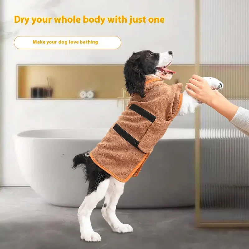 Dog Robe Bath Towel