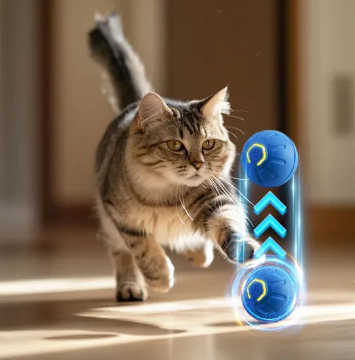 Interactive Smart Cat Toy Ball