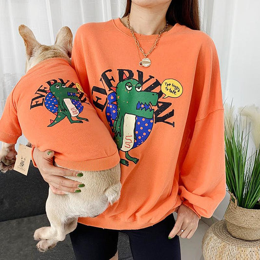 owner and pet matching outfits