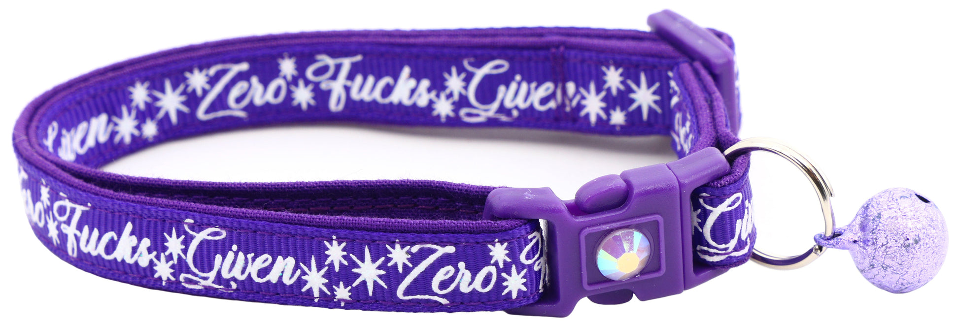 Zero Fucks Given Breakaway Cat Collar-13
