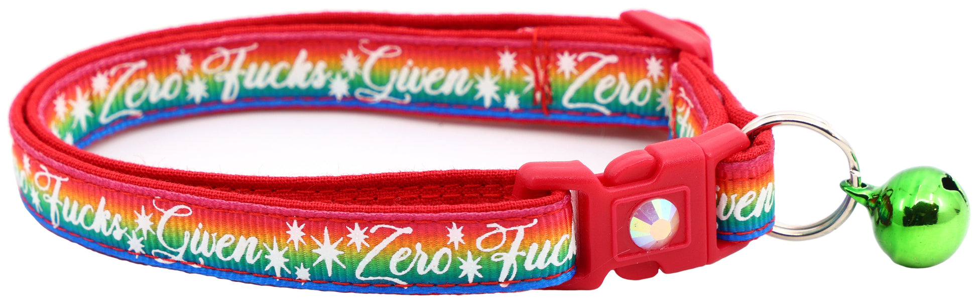 Zero Fucks Given Breakaway Cat Collar-15
