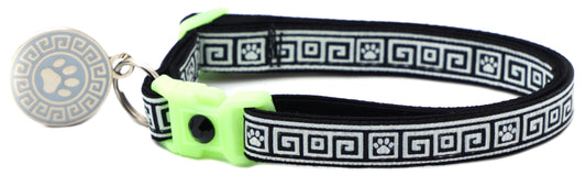 Greek Key Cat Collar