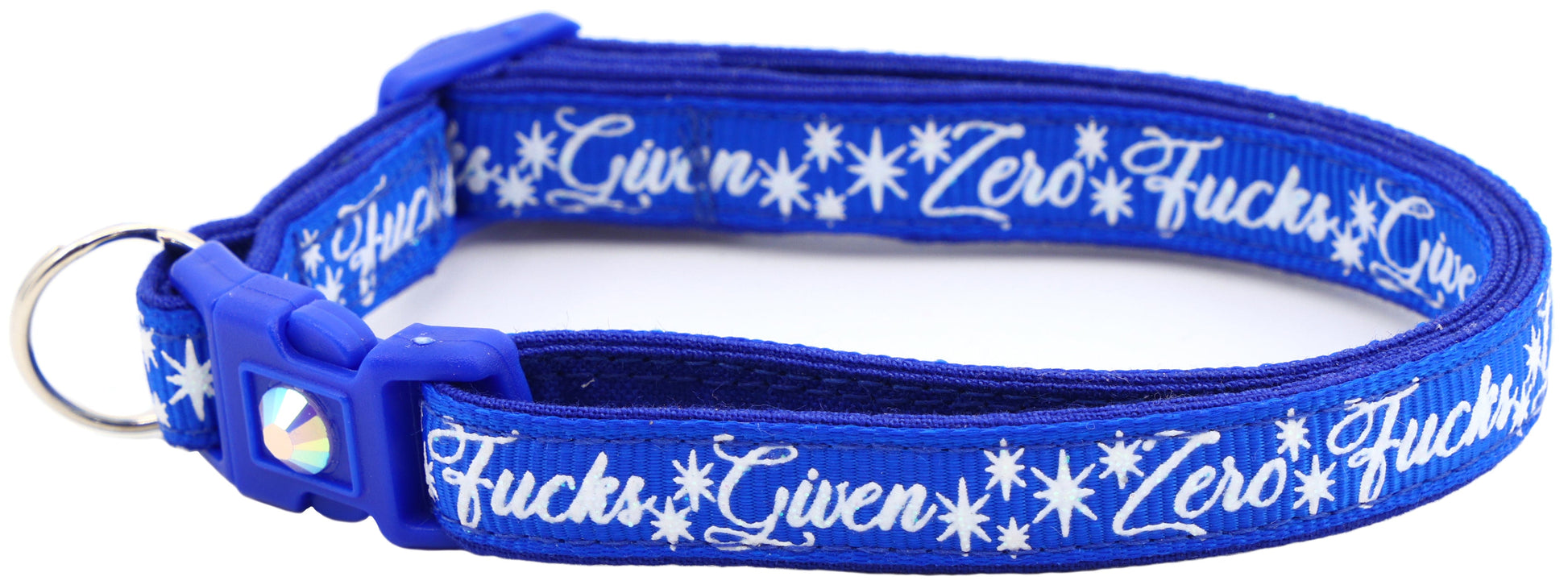 Zero Fucks Given Breakaway Cat Collar-44