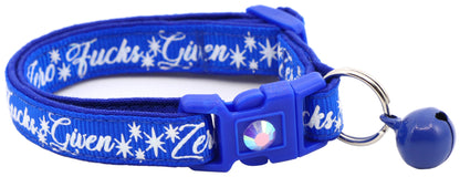 Zero Fucks Given Breakaway Cat Collar-6