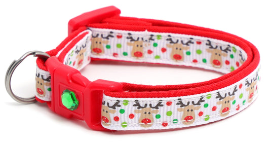 Jolly Reindeer Cat Collar