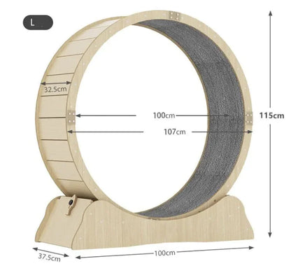 Cat Wheel Exerciser