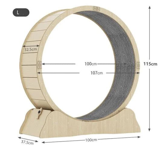 Cat Wheel Exerciser