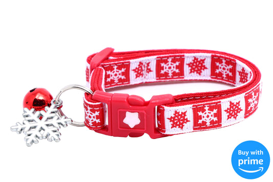 snowflake cat collar