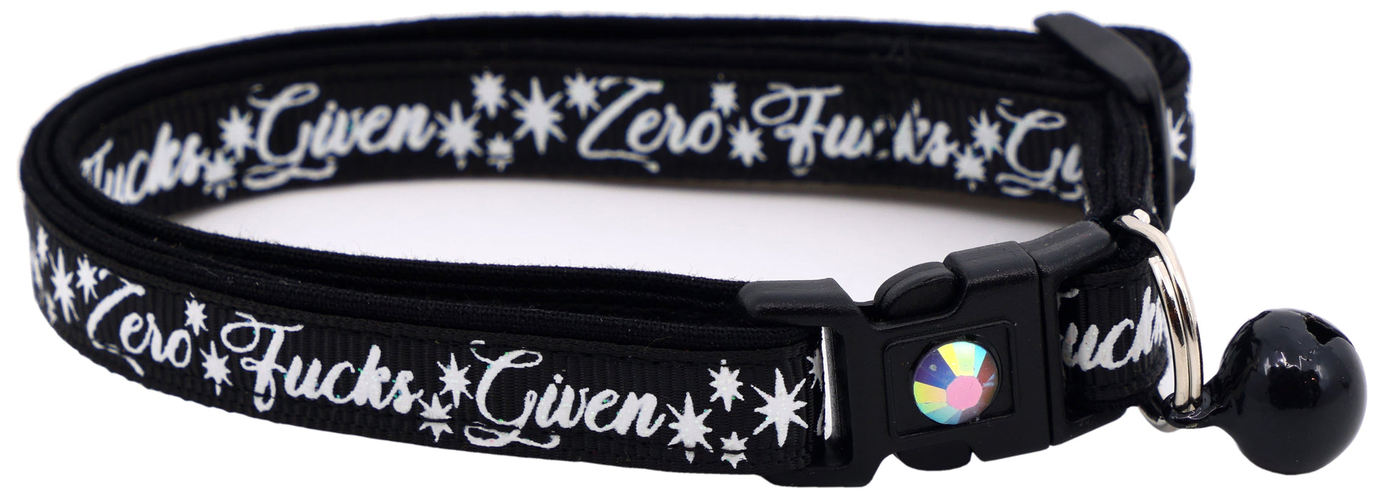 Zero Fucks Given Breakaway Cat Collar-1