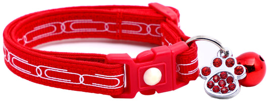 Red Cat Collar with bell