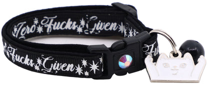 Zero Fucks Given Breakaway Cat Collar-27